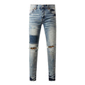 purple brand jeans Pure Cotton High Street Trend