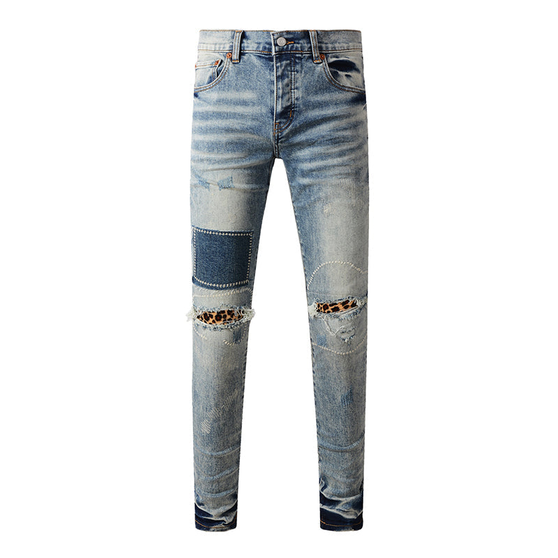 purple brand jeans Pure Cotton High Street Trend