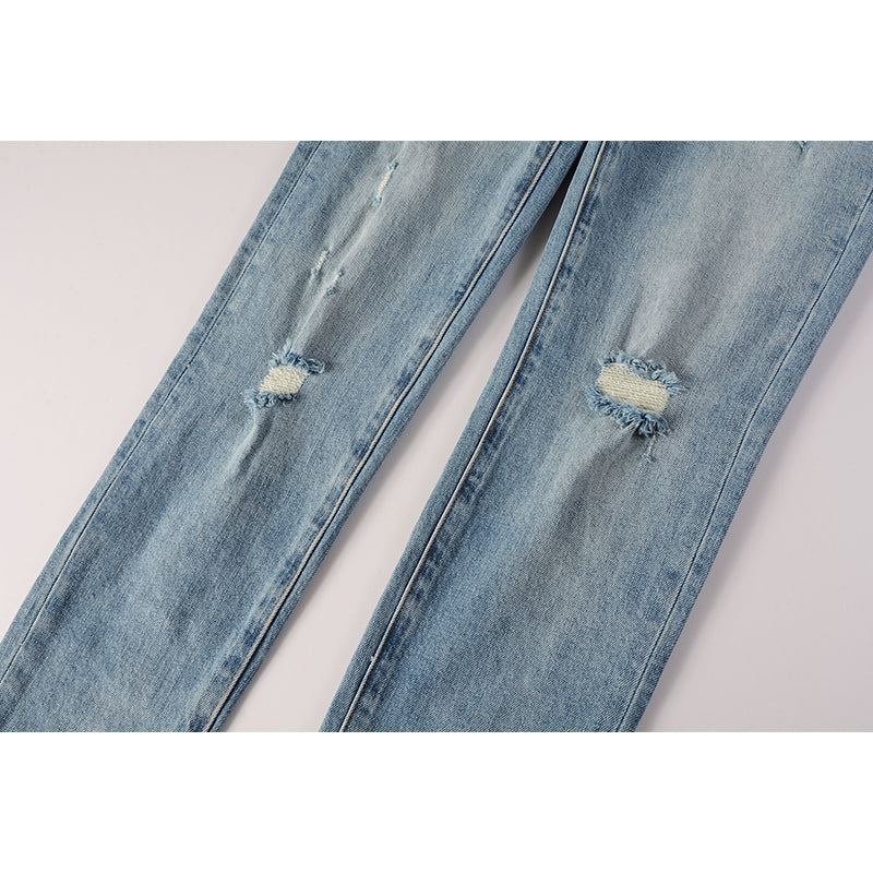 purple brand jeans Pure Cotton High Street Trend