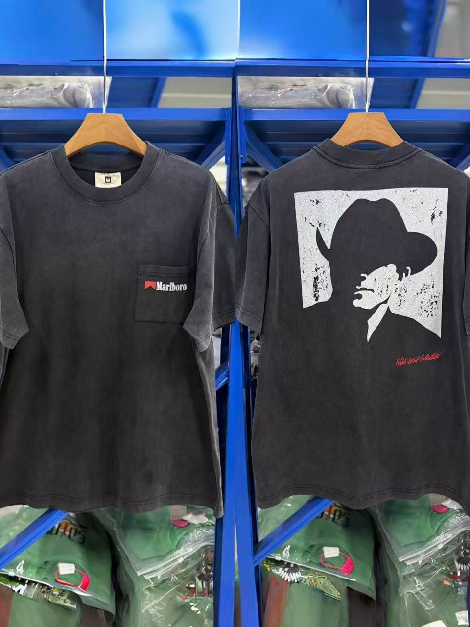 Vintage style washed summer wear T shirt Portrait