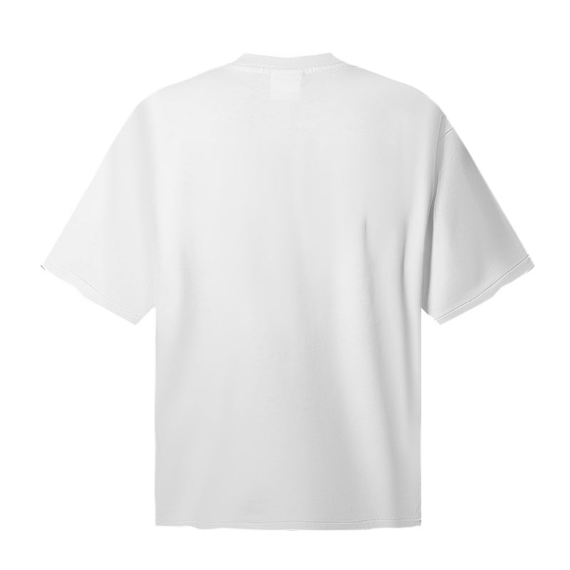 Saint Michael T Shirts White Oversized Saint World Arch Logo Harsh Reality Of Living Today Earth Graphic