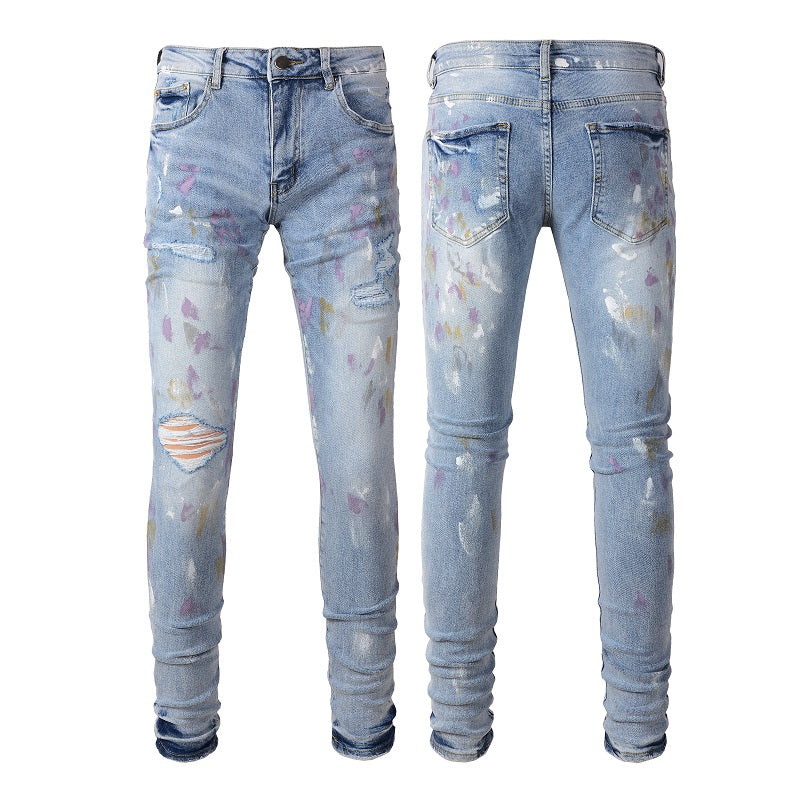 AM Jeans High Street Distressed#6901