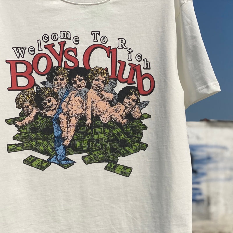 Unisex Vintage T Shirts "Rich Boys Club" Limited Edition Vintage Item