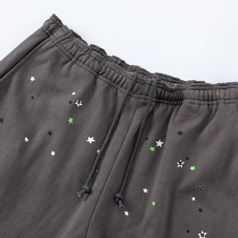 Spiderweb sweatpants High-quality pure cotton for autumn and winter Camouflage