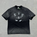 Unisex Vintage T Shirts "We Will Rock You" Queen Madison Square Garden Tour Limited Edition T-Shirt – Distressed "Washed-Ape" Wasteland Aesthetic. Custom heavyweight brushed fabric with a vintage feel; American-made plastisol ink print.