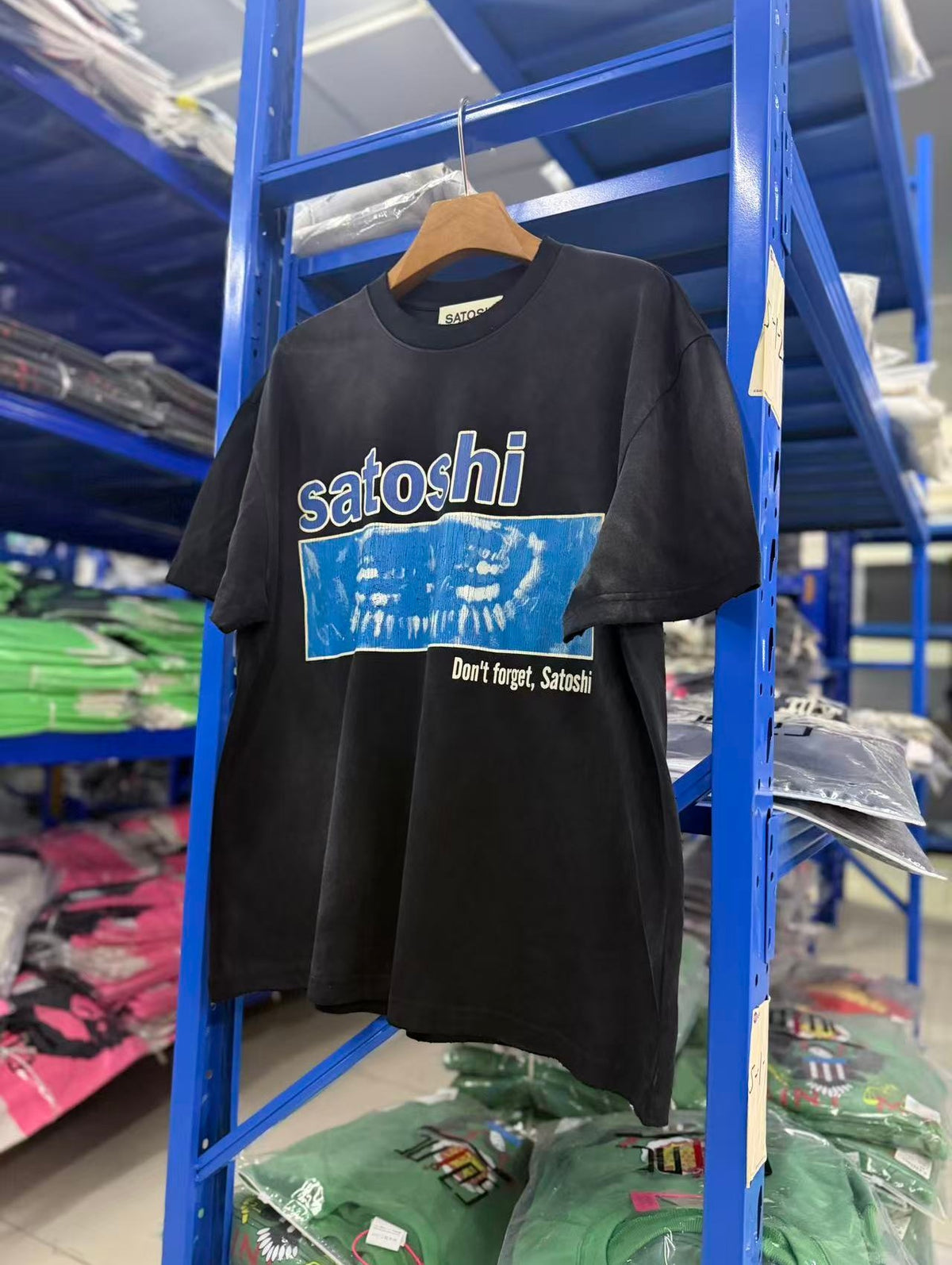 Satoshi Nakamoto t shirt High-quality heavyweight streetwear with a vintage, distressed aesthetic.