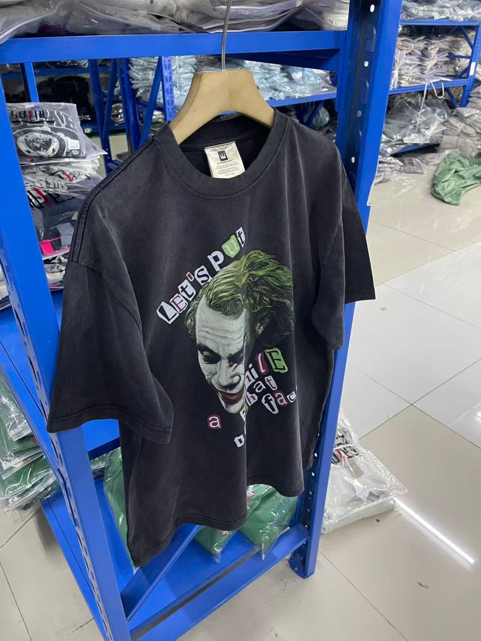 Vintage style washed summer wear T shirt