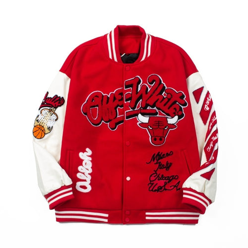 American-style baseball jacket Boys' Retro Embroidered Bomber Jacket (Curry Style) – New 2025 Spring/Autumn Collection
