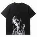 Mens T-shirt Travis Scott graphic print featuring his signature style