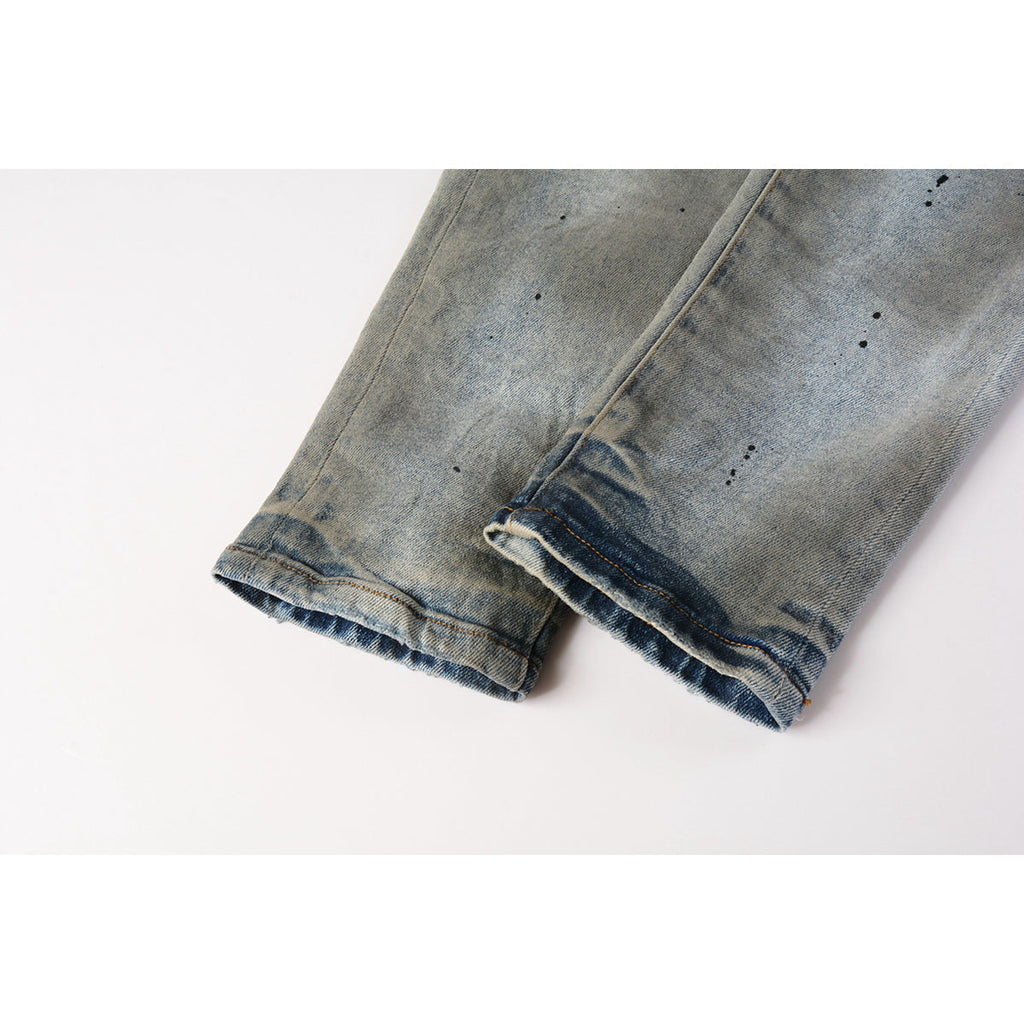 purple brand jeans Pure Cotton High Street Trend
