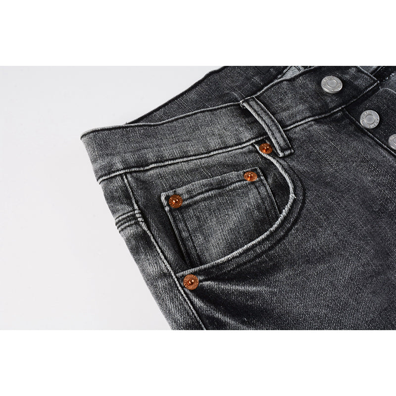 purple brand jeans Pure Cotton High Street Trend