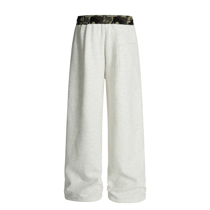 American-style streetwear harem pants Camouflage Waist Drawstring Streetwear Trousers