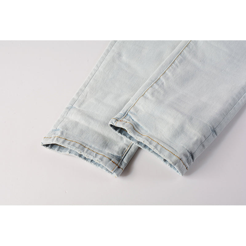 purple brand jeans Pure Cotton High Street Trend