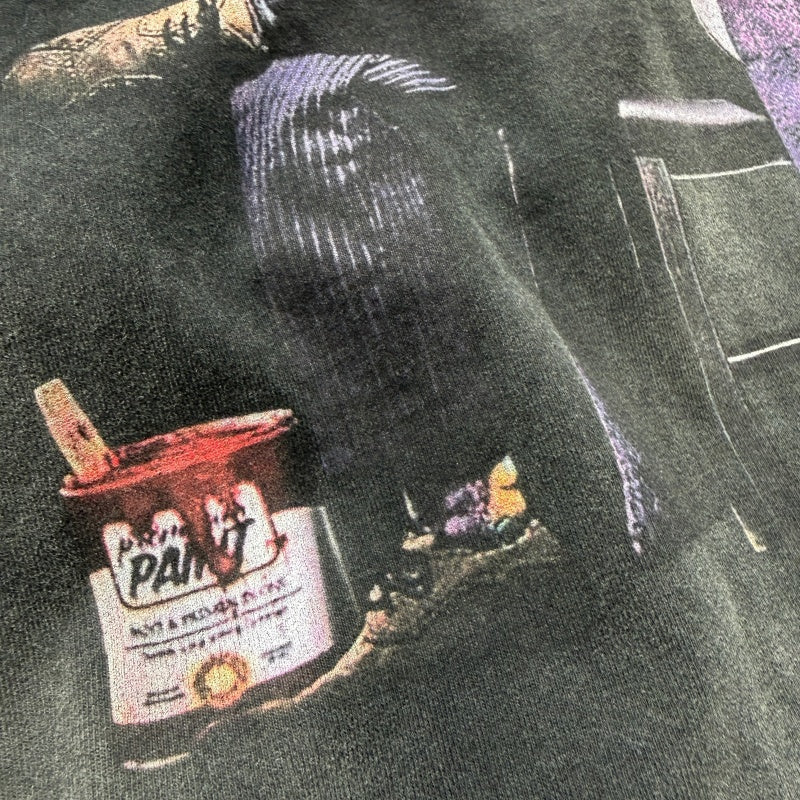 Unisex Vintage T Shirts Saint × "Joker Artist" Limited Edition Collaboration T-Shirt. Features authentic-spec 280g heavyweight fabric that retains its quality after washing. Crafted with vintage-style single-stitch and "heaven-and-earth" (blind stitc