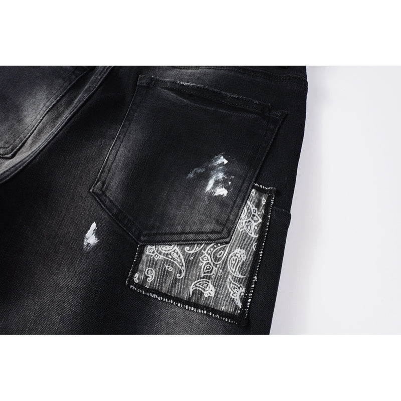purple brand jeans Pure Cotton High Street Trend