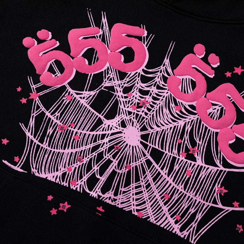 Spiderweb hoodie High-quality pure cotton for autumn and winter