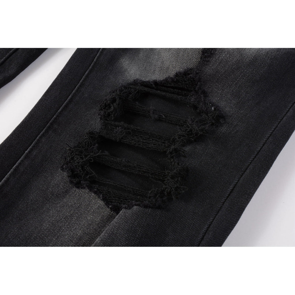 purple brand jeans Pure Cotton High Street Trend