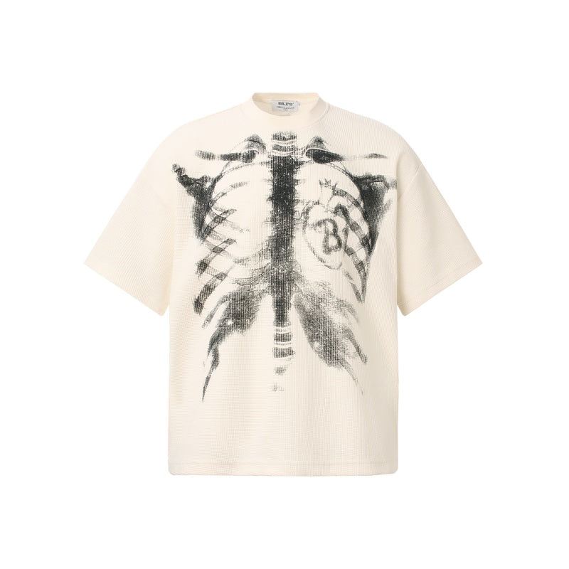 Unisex vintage T-shirt Trendy textured fabrics