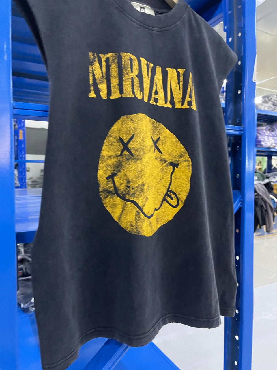 Vintage style washed summer wear T shirt