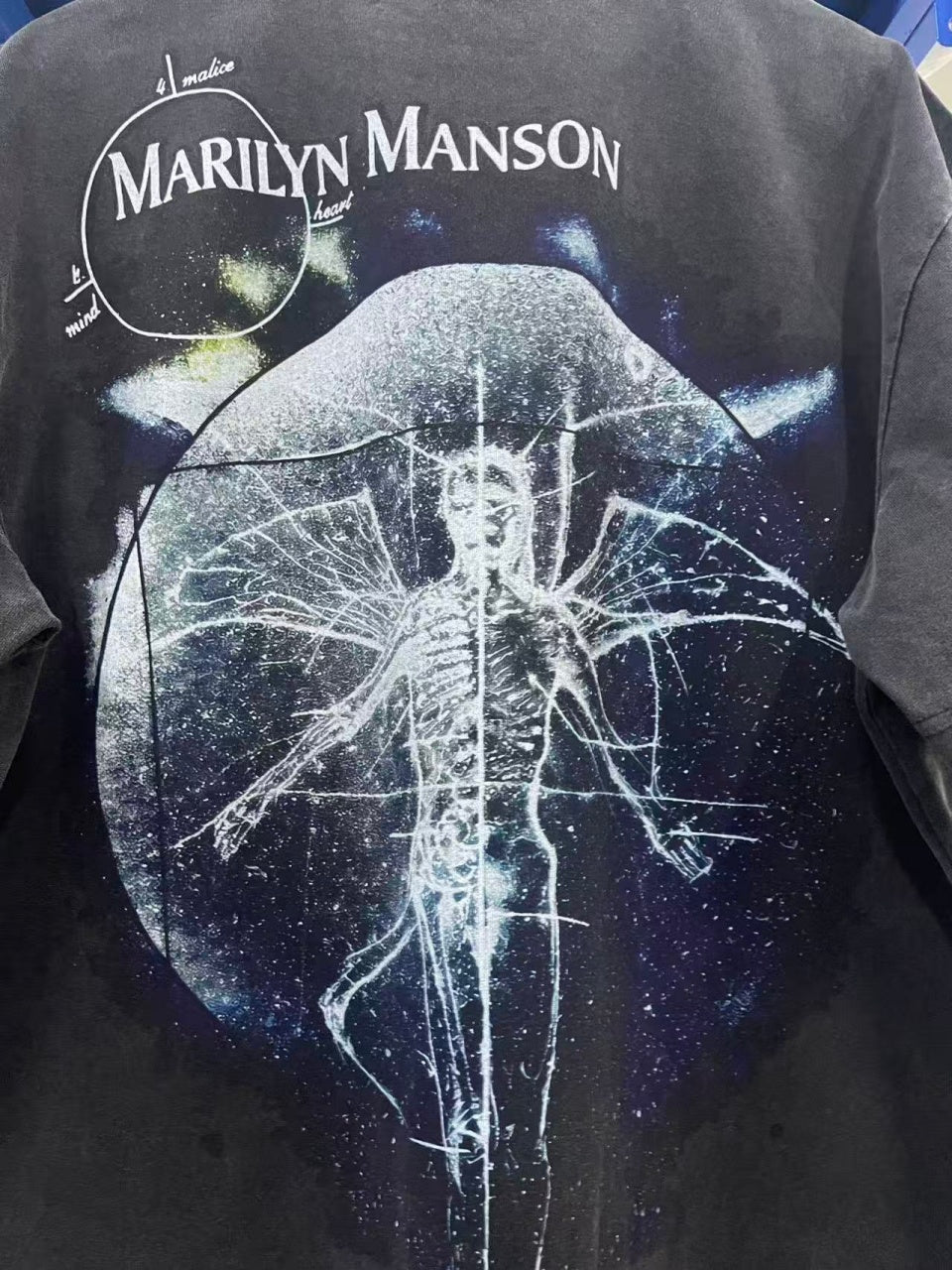 Vintage style washed summer wear T shirt