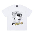 ERD T Shirts Mixed Sketch Comic Layout Asian Text Casual Top