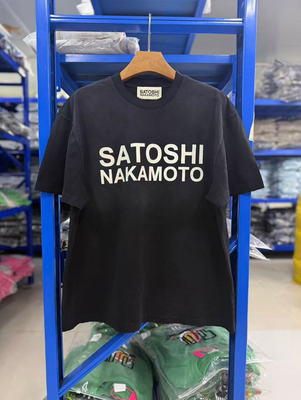 Satoshi Nakamoto t shirt High-quality heavyweight streetwear with a vintage, distressed aesthetic.