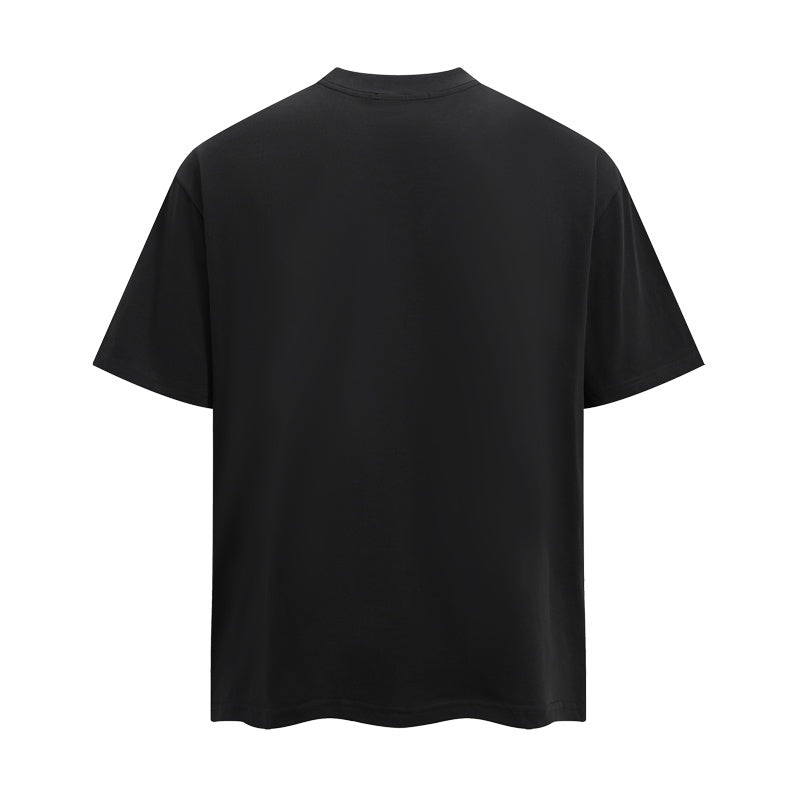 RHUDE T Shirts Vintage Dog Portrait Graphic
