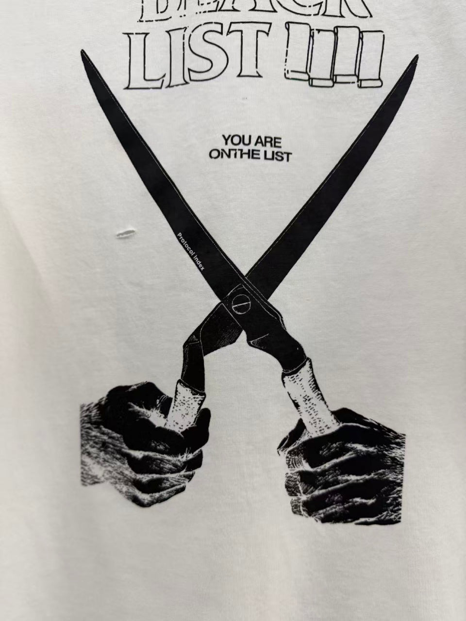 Vintage style washed summer wear T shirt Dual blades