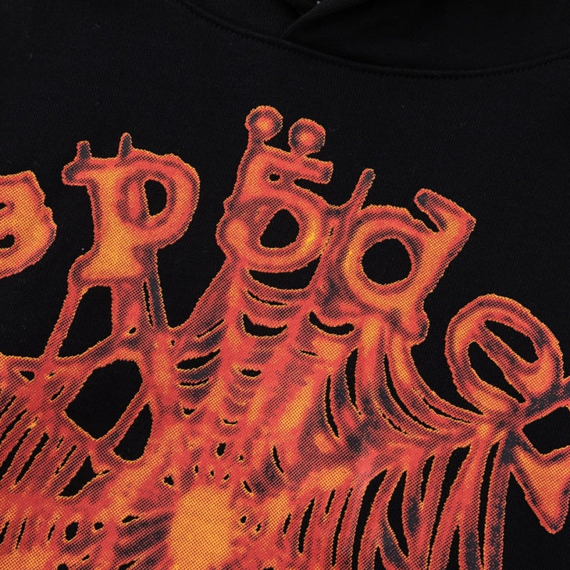 Spiderweb hoodie High-quality pure cotton for autumn and winter