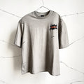 Unisex Vintage T Shirts Saint x Hot Wheels x Land Rover Defender three-way collaboration: featuring a "lid-and-base" style collar construction with single-needle stitching, a special enzyme-abrasion and vintage-wash finish, direct-to-garment white in