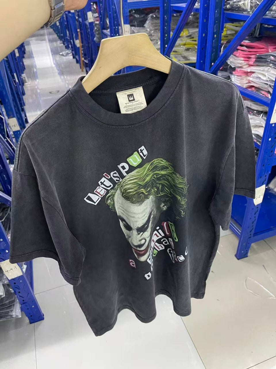 Vintage style washed summer wear T shirt