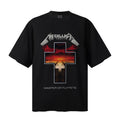 Saint Michael T Shirts Sunset Cross Landscape Metal Band Vintage Graphic Tee