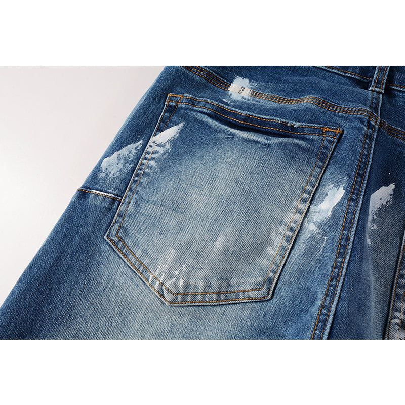 purple brand jeans Pure Cotton High Street Trend