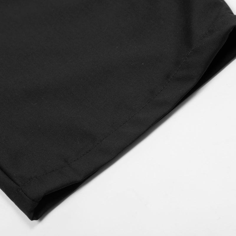 American-style streetwear harem pants Black Barrel Wide Leg Trousers