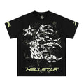 Vintage-style American T-shirt Splatter Monster Talon Star Design