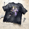 Unisex Vintage T Shirts Saint × "Joker Artist" Limited Edition Collaboration T-Shirt. Features authentic-spec 280g heavyweight fabric that retains its quality after washing. Crafted with vintage-style single-stitch and "heaven-and-earth" (blind stitc