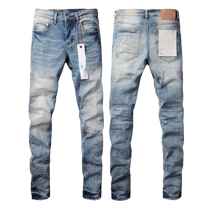 purple brand jeans Pure Cotton High Street Trend