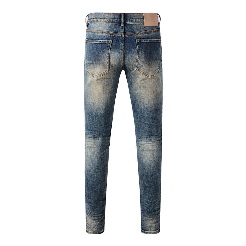 purple brand jeans Pure Cotton High Street Trend