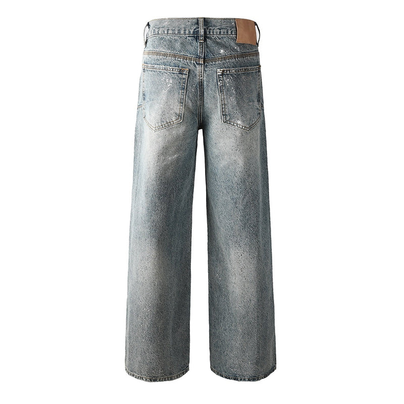 purple brand jeans Rhinestones #101
