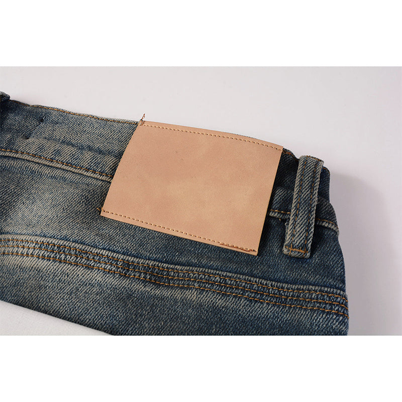 purple brand jeans Pure Cotton High Street Trend