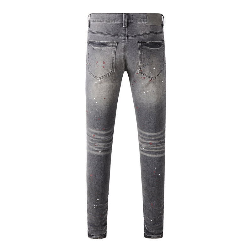 purple brand jeans Pure Cotton High Street Trend