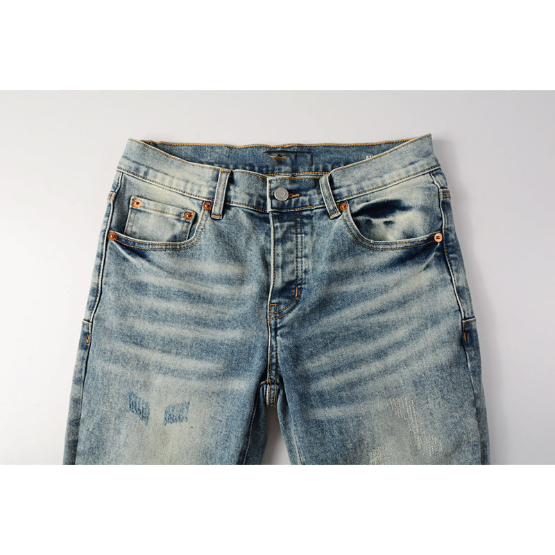 purple brand jeans Pure Cotton High Street Trend