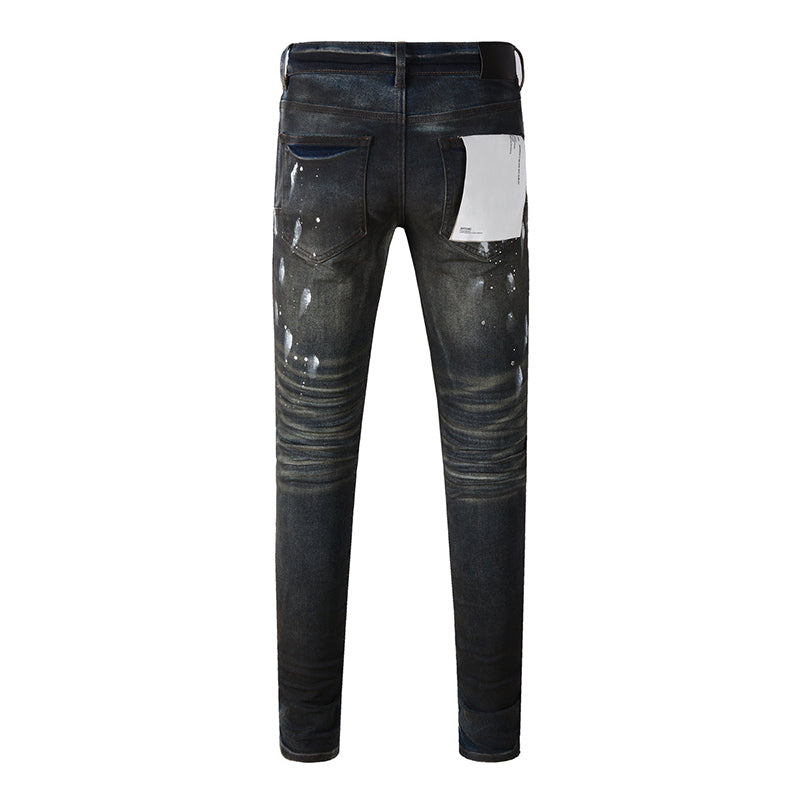 purple brand jeans Pure Cotton High Street Trend