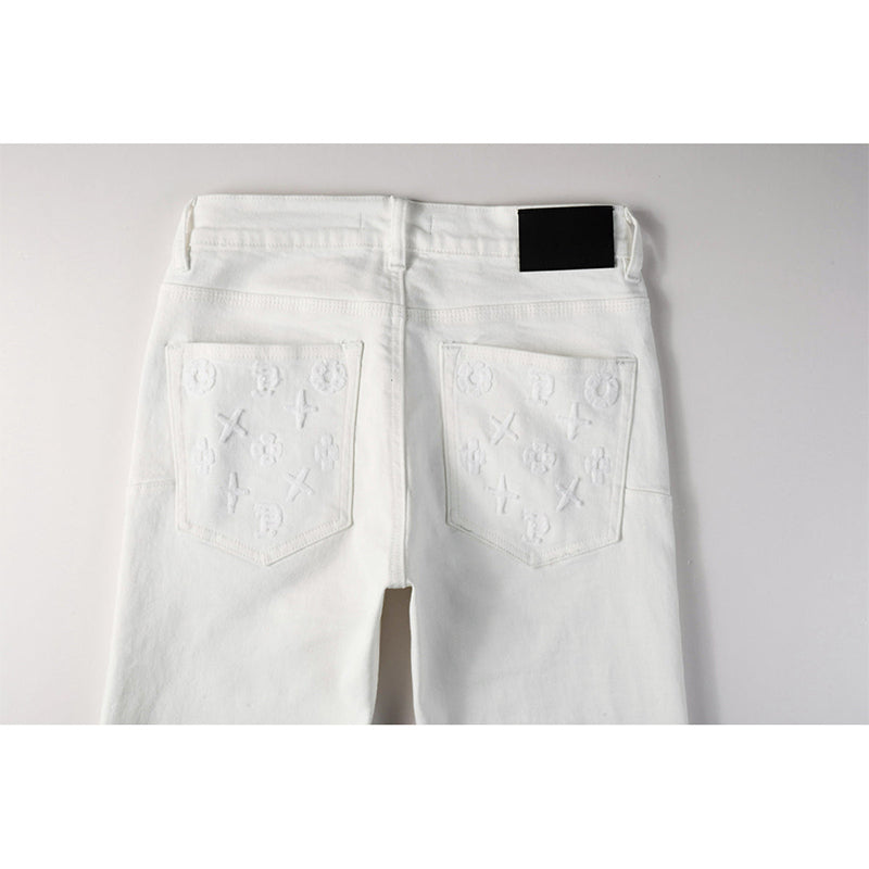 purple brand jeans High Street Distressed