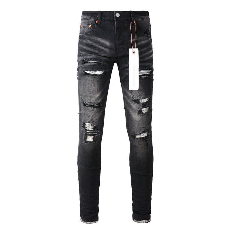 purple brand jeans Pure Cotton High Street Trend