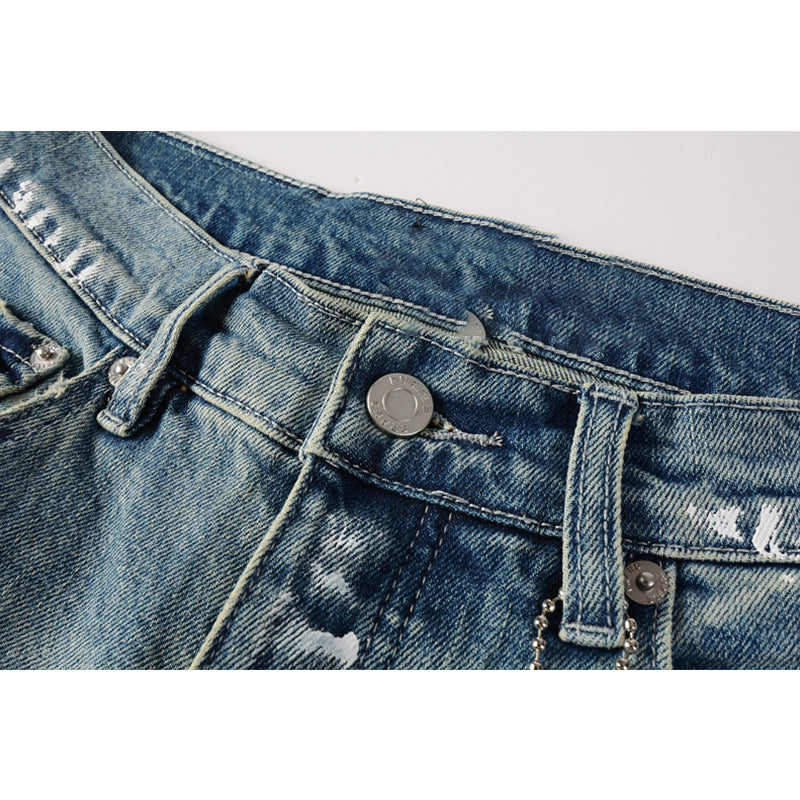 purple brand jeans Pure Cotton High Street Trend