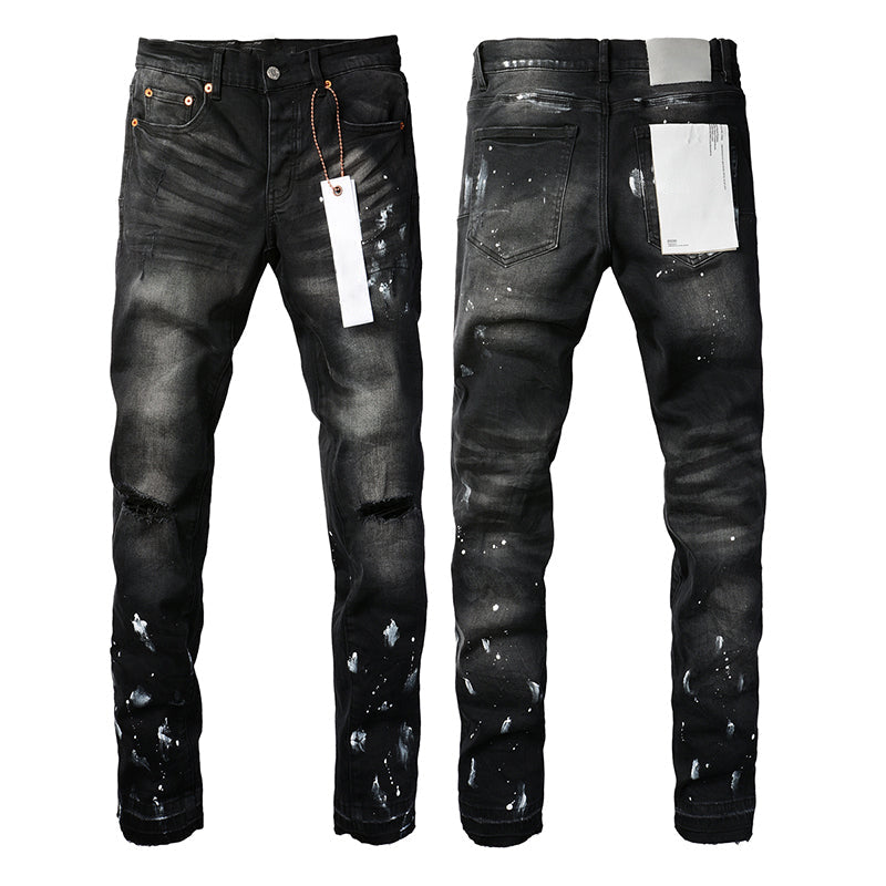 purple brand jeans Pure Cotton High Street Trend