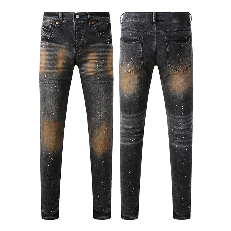 purple brand jeans Pure Cotton High Street Trend