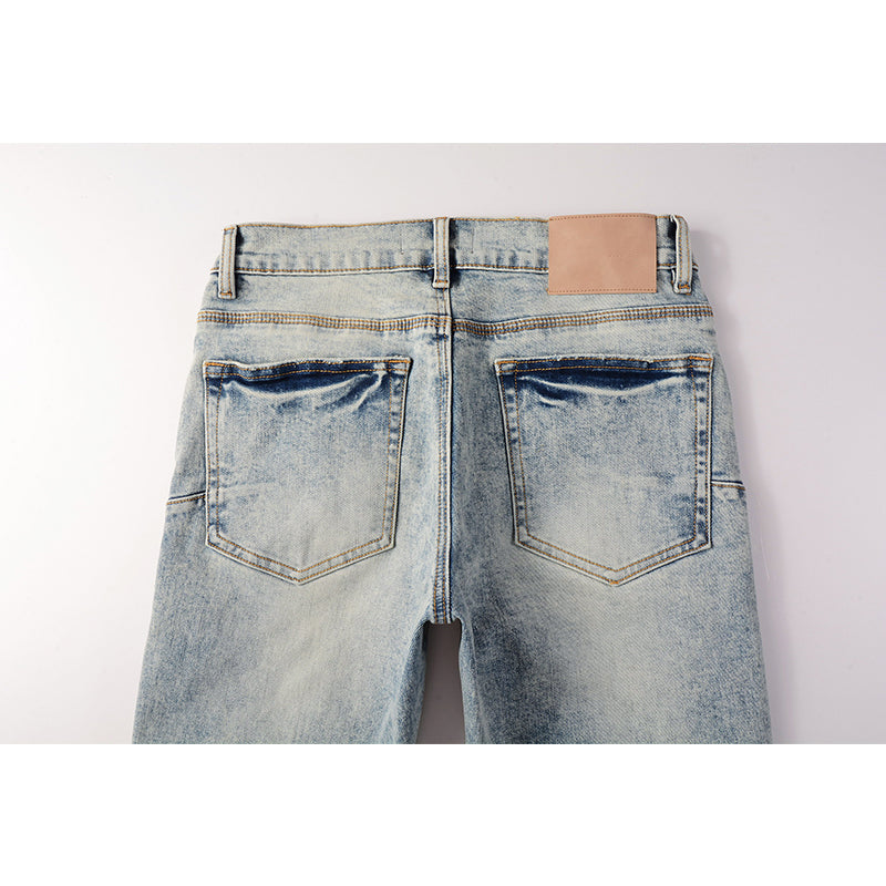 purple brand jeans Pure Cotton High Street Trend