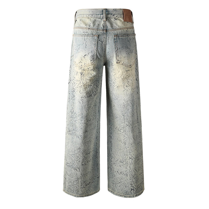 purple brand jeans Rhinestones #107
